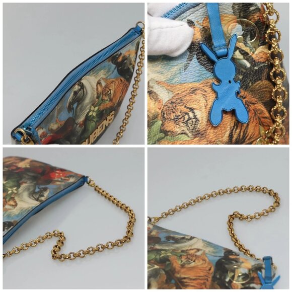LOUIS VUITTON Celty Pochette Plat Pouch Koons Rubens M64617 LV Auth 132960A - Picture 16 of 16